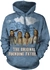 Sweatshirt mit Kapuze Indianer Sweatshirt mit Kapuze Indianer