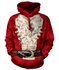Sweatshirt mit Kapuze Bart von Santa Sweatshirt mit Kapuze Bart von Santa