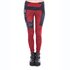Damen Leggings Elastisch Red Hero