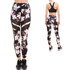 Ladies' Sport Mesh Leggings - Romantic Flowers