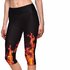 Női sportos capri leggings Tűzben