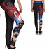 Dámske športové elastické legíny Strašidelný klaun