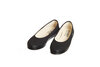 Dámské veganské baleríny černé