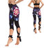 Fittnes leggings kötéssel Galaktikus virág