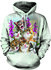 Bluza z kapturem Zwariowane koty