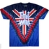 Modré batikované hudební tričko The Who Long live rock Modré batikované hudební tričko The Who Long live rock