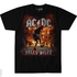 Černé hudební tričko AC/DC Rock erupce Černé hudební tričko AC/DC Rock erupce