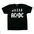 Černé hudební tričko AC/DC Rock evolution Černé hudební tričko AC/DC Rock evolution