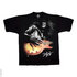 Čierne hudobné tričko Slash s gitarou