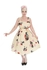 Žluté retro pin up šaty Letní nálada Žluté retro pin up šaty Letní nálada