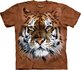 Kinder T-Shirt Wütender Tiger