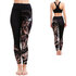 Női sportos elasztikus leggings Kínai sárkány