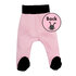 Ružové dupačkové nohavice pre deti
