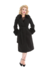 Čierny dámsky retro kabát Marylin 