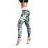 Damen Sport Leggings Elastisch Striped Tropics Damen Sport Leggings Elastisch Striped Tropics