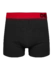 Črno-rdeče moške boksarice
