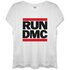 Bílé dámské tričko Run DMC Logo