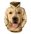Mikina s kapucňou Tvár zlatého retrívera