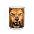 Originálny hrnček s motívom Zúrivý lev  