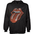 Čierna mikina s kapucňou The Rolling Stones Classic Tongue
