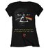Damen T-Shirt Pink Floyd Dark Side of the Moon Face