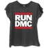 Čierne dámske tričko Run DMC Logo Čierne dámske tričko Run DMC Logo
