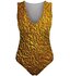 Dámske celé plavky Zlato