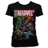 Ženska majica Marvel Comics Captain America Marvel team Ženska majica Marvel Comics Captain America Marvel team