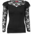 Damen T-Shirt mit Spitze Basic