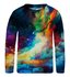 Dětská mikina bez kapuce Colorful Space