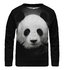 Detská mikina bez kapucne Panda Detská mikina bez kapucne Panda
