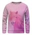 Dětská mikina bez kapuce Pink Horse