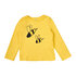 Sárga hosszúujjú gyerek póló Méhek