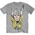 Tričko Marvel Comics Thor Big Head Distressed 