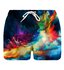 Pánske plavkové šortky Farebný vesmír