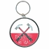 Schlüsselanhänger Pink Floyd The Wall Hammers Logo Schlüsselanhänger Pink Floyd The Wall Hammers Logo