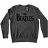 Siv pulover The Beatles Drop T Logo