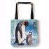 Tote taška na rameno Tučniaky na ľadovci