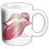 Biely keramický hrnček The Rolling Stones Vintage Tongue Logo 
