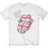 Biele Tričko The Rolling Stones Vintage British Tongue