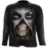 Langarm T-Shirt Reißverschluss auf dem Gesicht