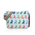 Tyrkysová crossbody taška Retro zajace Tyrkysová crossbody taška Retro zajace