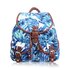 Vintage Rucksack Blue Hawaii