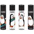 Feuerzeug CLIPPER® Penguin 4 Stk.
