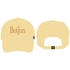 Gelbe Kappe The Beatles Men's Drop T Logo with Distressed Printing and Badge Gelbe Kappe The Beatles Men's Drop T Logo with Distressed Printing and Badge