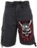 Pánske krátke nohavice Lebka s rohami