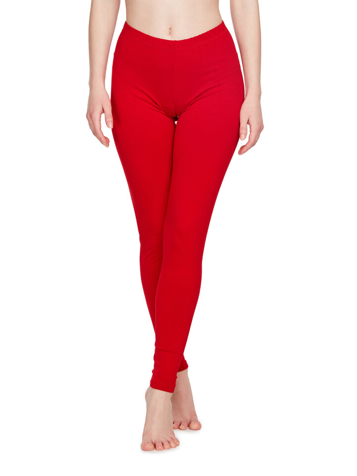 Cotton Leggings Red Dedoles