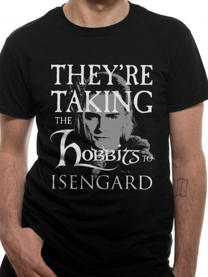T Shirt Der Herr Der Ringe Hobbits To Isengard Dedoles