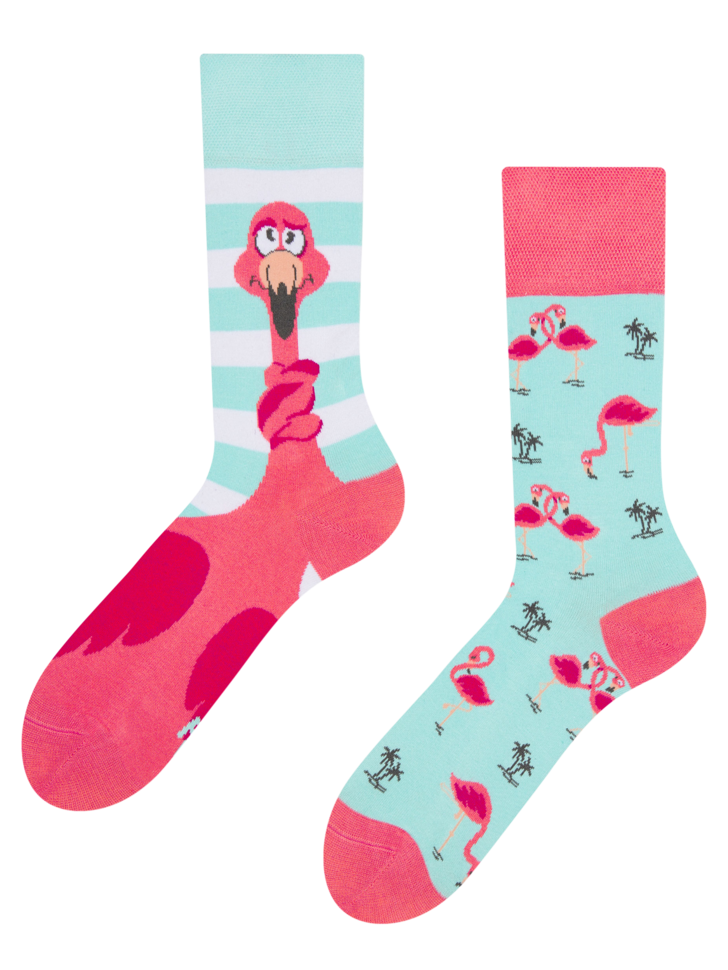 bord Kwaadaardige tumor Verklaring Vrolijke sokken Maffe flamingo | Dedoles