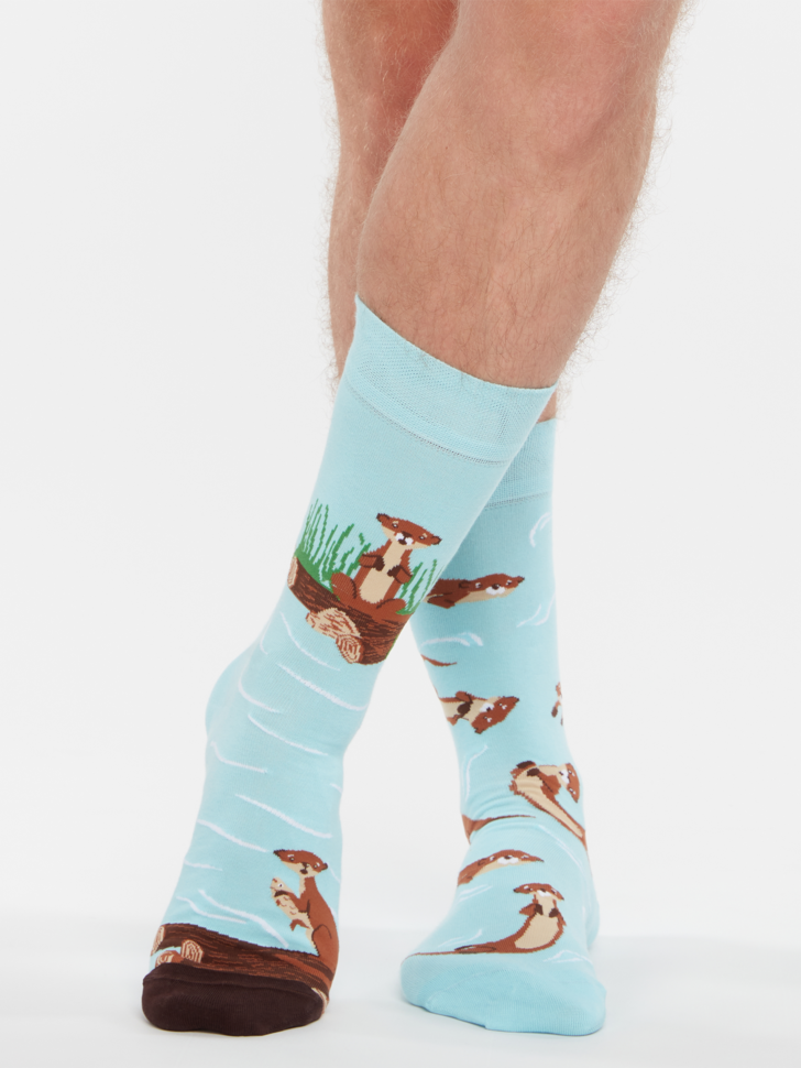 Chaussettes rigolotes Loutres Dedoles